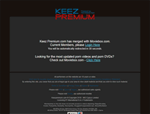 Tablet Screenshot of keezpremium.com